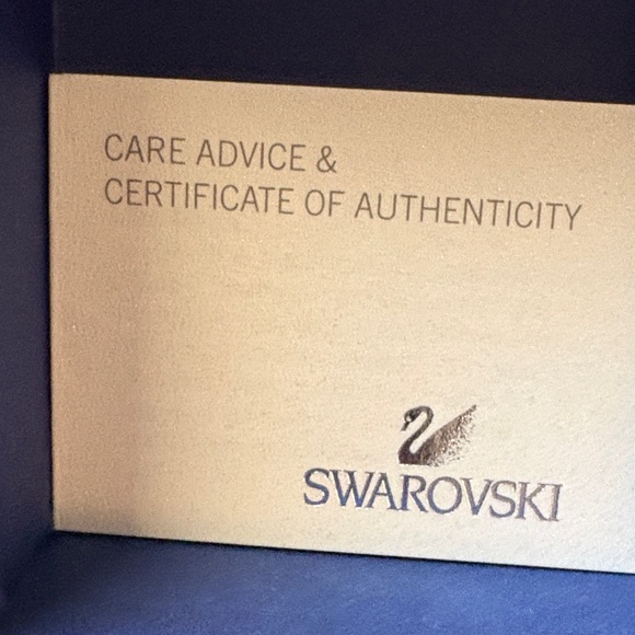 Swarovski Silver and Crystal Teardrop Earrings - Picture 7 of 10